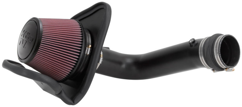 Ford Explorer Performance Air Intake - K&N Engineering - KN 77 Metal Intake - `13-`27